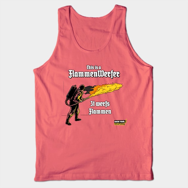 FlammenWerfer Tank Top by AndreusD